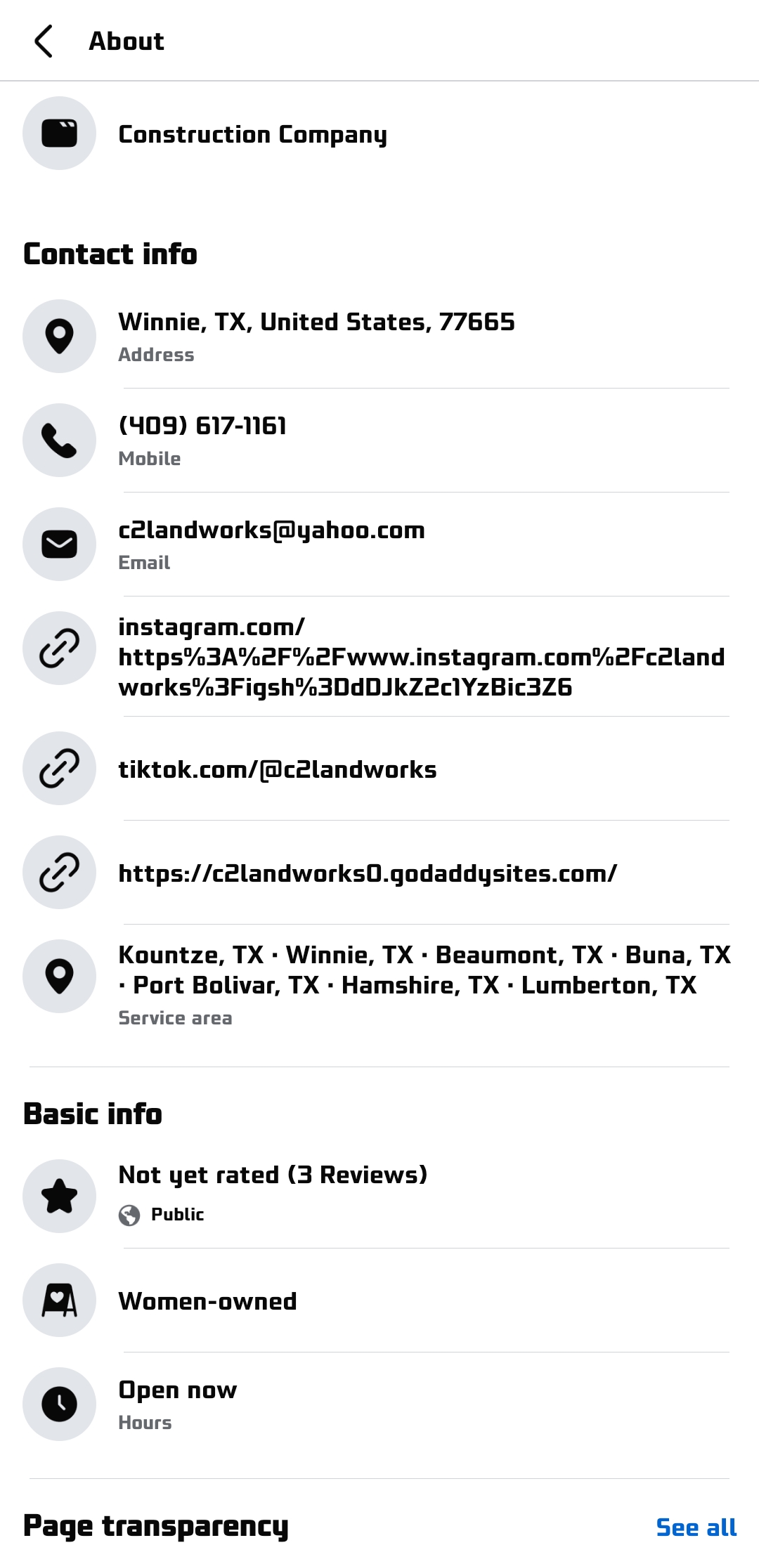 Land clearing project